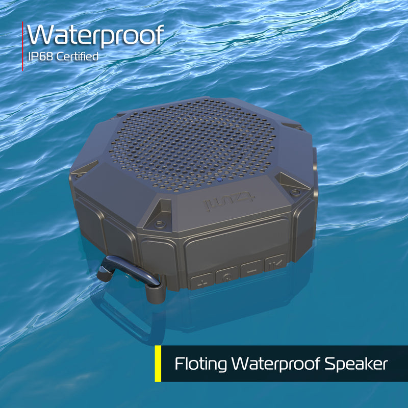 AquaBoost Mini Bluetooth Speaker – Fully Waterproof IP68 Floating Speaker