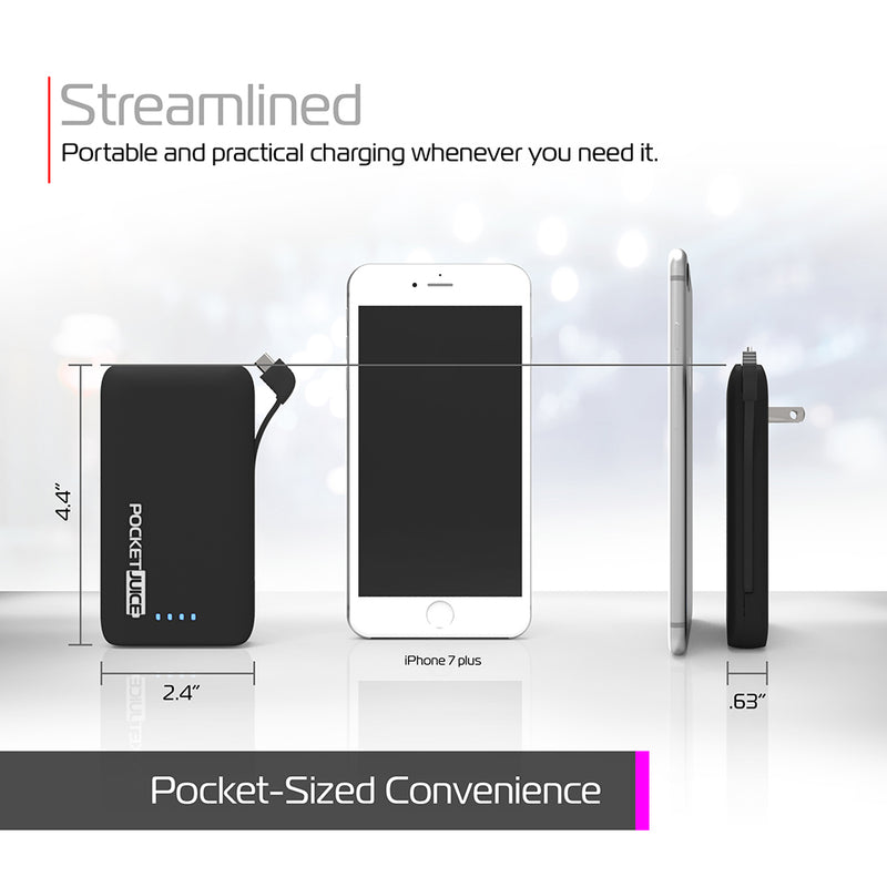 PocketJuice Endurance AC 4,000 mAh Portable Charger