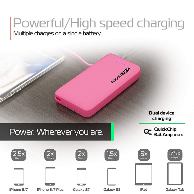 PocketJuice Endurance AC 6,000 mAh Portable Charger