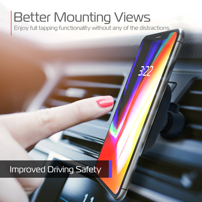 Magnamount Auto Air Vent Wireless Charger