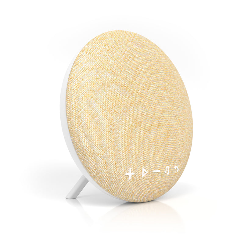 Deco Series Large Round Fabric Bluetooth Speaker