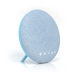 Deco Series Large Round Fabric Bluetooth Speaker