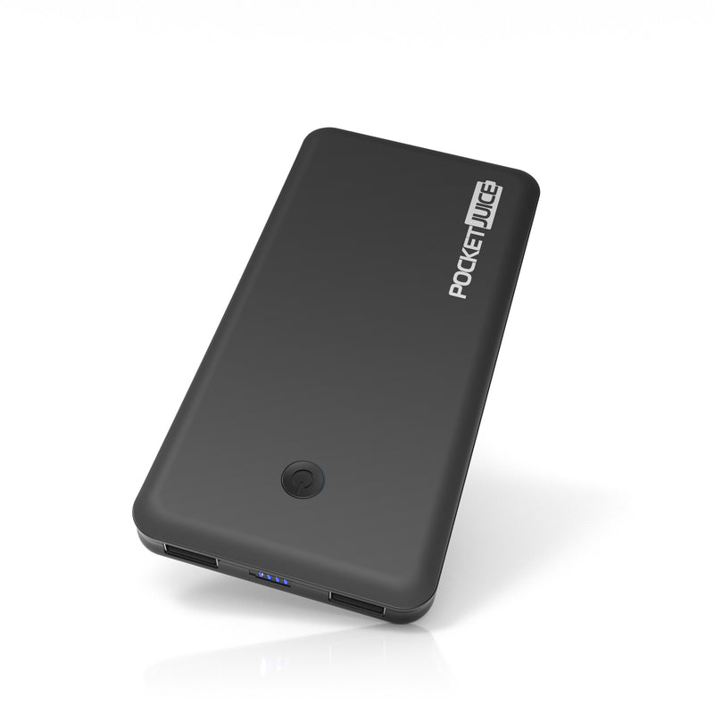 PocketJuice Endurance Slim 10,000 mAh Portable Charger (Black)